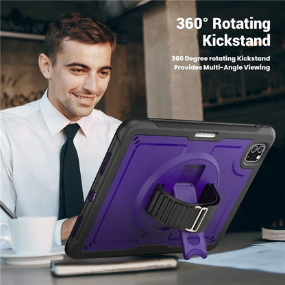 For iPad Pro 11 (2018) / (2020) / (2021) / (2022) / iPad Air (2020) / (2022) Case Kickstand Tablet Cover with Pencil Holder