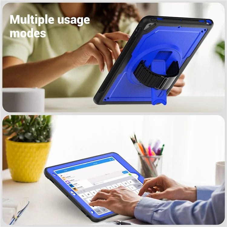 For iPad 10.2 (2019) / (2020)(2021) / iPad Pro 10.5-inch (2017) / iPad Air 10.5 inch (2019) Case Hand Strap Tablet Cover