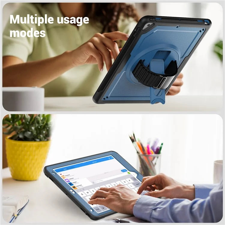 For iPad 10.2 (2019) / (2020)(2021) / iPad Pro 10.5-inch (2017) / iPad Air 10.5 inch (2019) Case Hand Strap Tablet Cover
