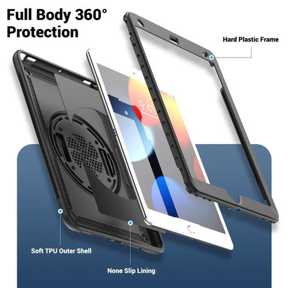 For iPad 10.2 (2019) / (2020)(2021) / iPad Pro 10.5-inch (2017) / iPad Air 10.5 inch (2019) Case Hand Strap Tablet Cover