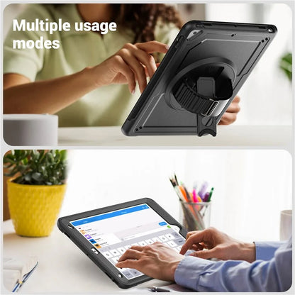 For iPad 10.2 (2019) / (2020)(2021) / iPad Pro 10.5-inch (2017) / iPad Air 10.5 inch (2019) Case Hand Strap Tablet Cover