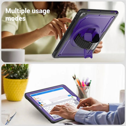 For iPad 10.2 (2019) / (2020)(2021) / iPad Pro 10.5-inch (2017) / iPad Air 10.5 inch (2019) Case Hand Strap Tablet Cover