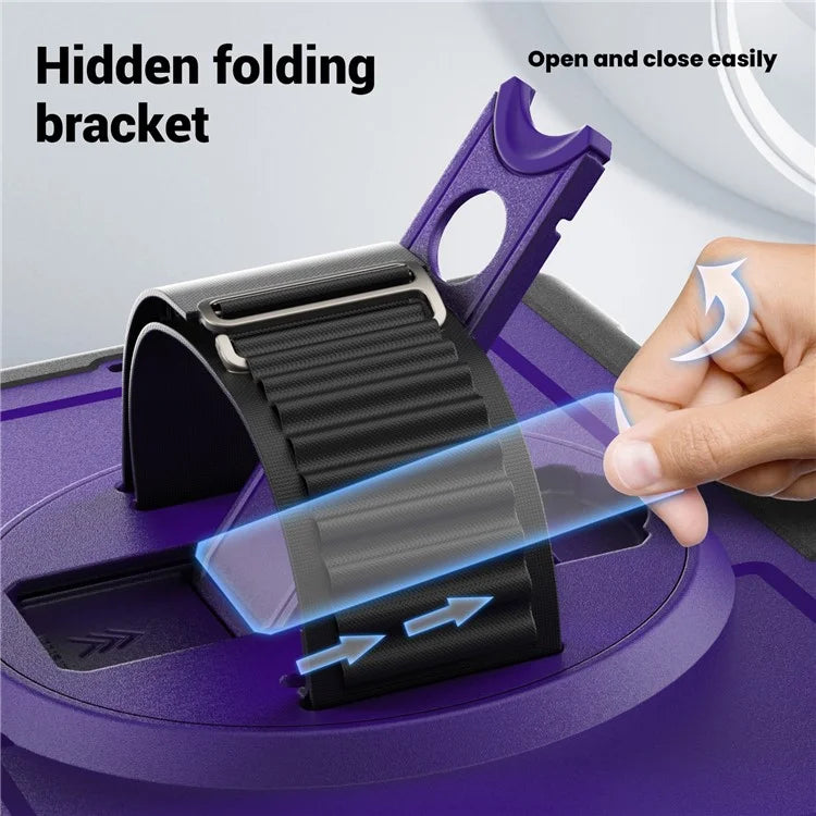 For iPad 10.2 (2019) / (2020)(2021) / iPad Pro 10.5-inch (2017) / iPad Air 10.5 inch (2019) Case Hand Strap Tablet Cover