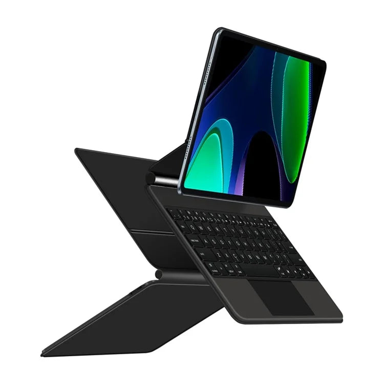 For Xiaomi Pad 6 Stand Tablet Case Protective Cover with Bluetooth Touchpad Keyboard