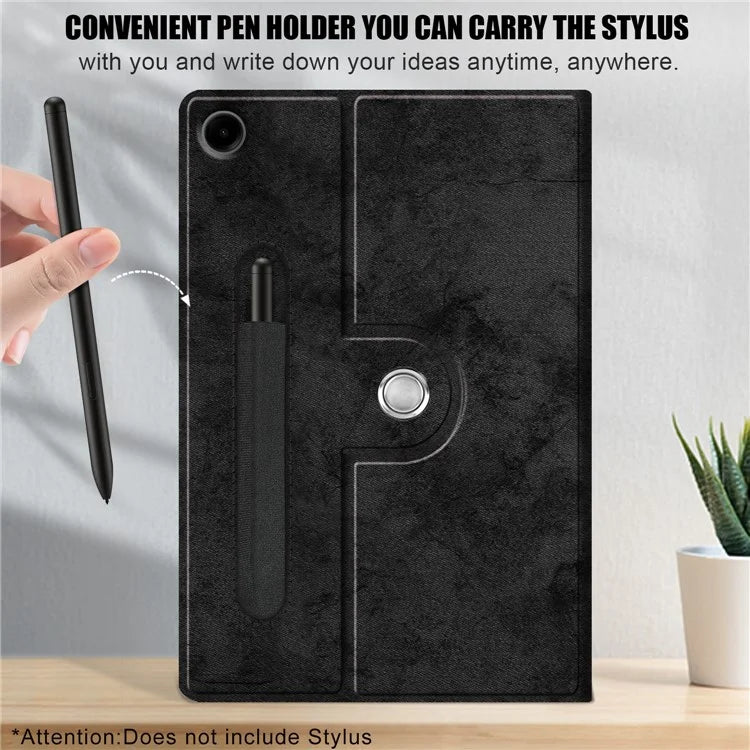 For Samsung Galaxy Tab A9+ SM-X210 SM-X216 SM-X218 Case Leather Tablet Rotary Stand Cover