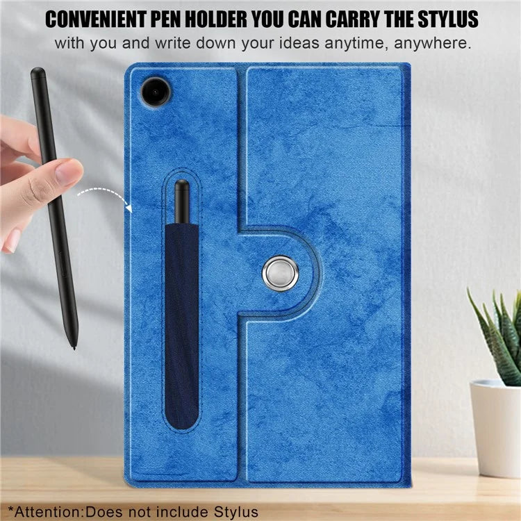 For Samsung Galaxy Tab A9+ SM-X210 SM-X216 SM-X218 Case Leather Tablet Rotary Stand Cover