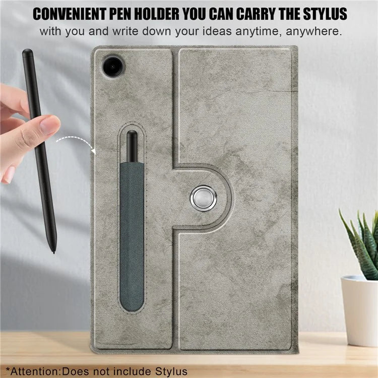 For Samsung Galaxy Tab A9+ SM-X210 SM-X216 SM-X218 Case Leather Tablet Rotary Stand Cover