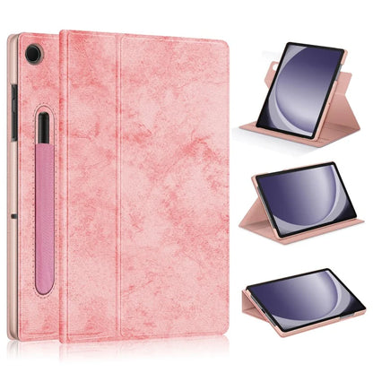 For Samsung Galaxy Tab A9+ SM-X210 SM-X216 SM-X218 Case Leather Tablet Rotary Stand Cover