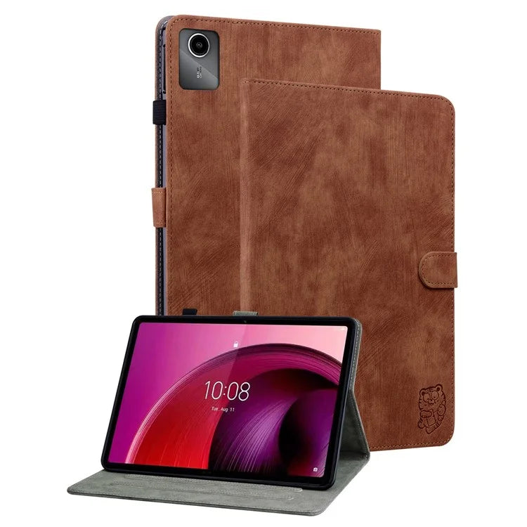 For Lenovo Tab M11 / Xiaoxin Pad 11 2024 Case Card Slots Leather Tablet Cover