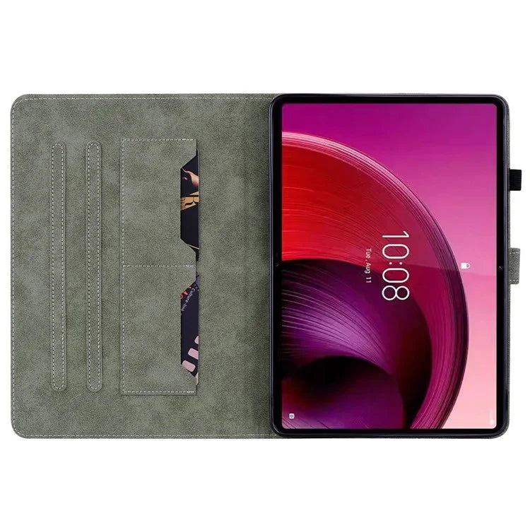 For Lenovo Tab M11 / Xiaoxin Pad 11 2024 Case Card Slots Leather Tablet Cover