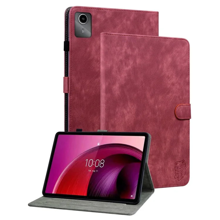 For Lenovo Tab M11 / Xiaoxin Pad 11 2024 Case Card Slots Leather Tablet Cover