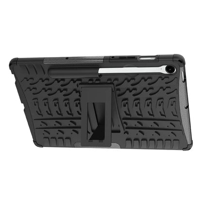 For Samsung Galaxy Tab S9 FE Kickstand Case TPU+PC Tablet Cover Tire Texture