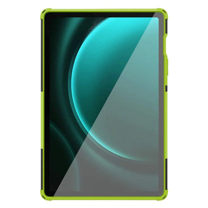 For Samsung Galaxy Tab S9 FE Kickstand Case TPU+PC Tablet Cover Tire Texture