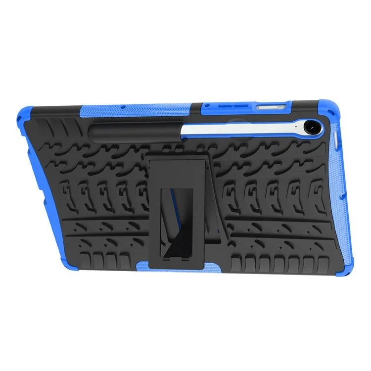 For Samsung Galaxy Tab S9 FE Kickstand Case TPU+PC Tablet Cover Tire Texture
