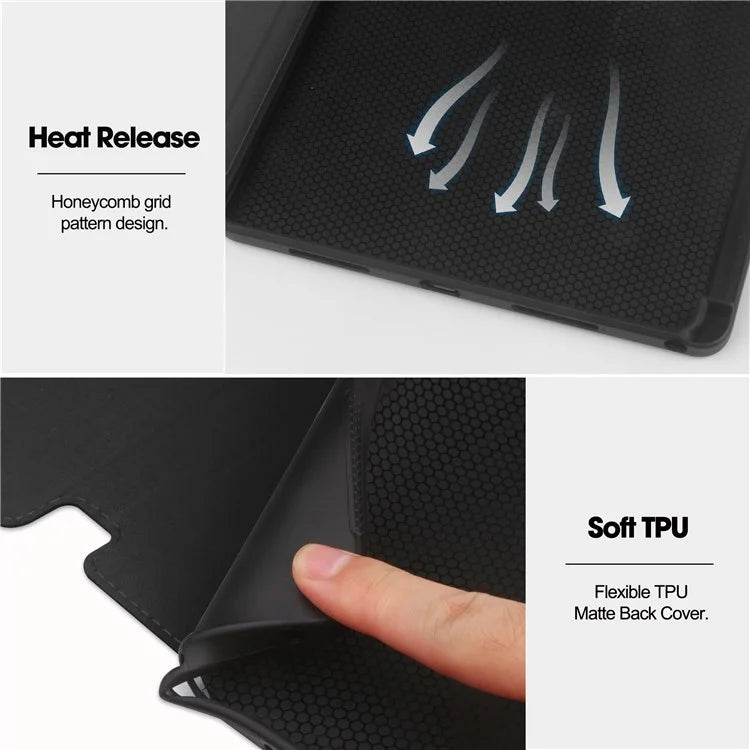 For Lenovo Tab M11 / Xiaoxin Pad 11 2024 Case Shockproof Leather Auto Wake  /  Sleep Tablet Stand Cover