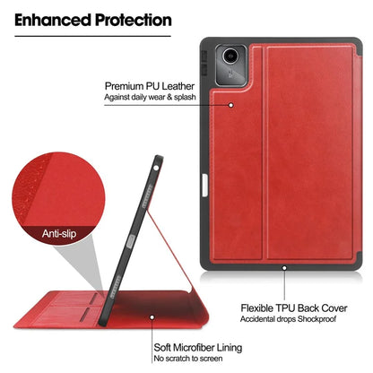 For Lenovo Tab M11 / Xiaoxin Pad 11 2024 Case Shockproof Leather Auto Wake  /  Sleep Tablet Stand Cover
