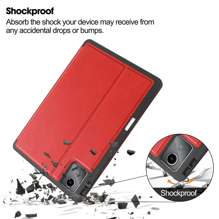 For Lenovo Tab M11 / Xiaoxin Pad 11 2024 Case Shockproof Leather Auto Wake  /  Sleep Tablet Stand Cover