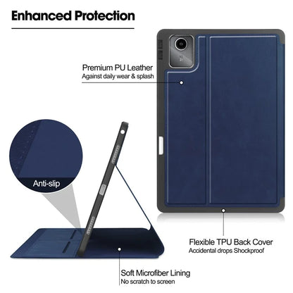 For Lenovo Tab M11 / Xiaoxin Pad 11 2024 Case Shockproof Leather Auto Wake  /  Sleep Tablet Stand Cover