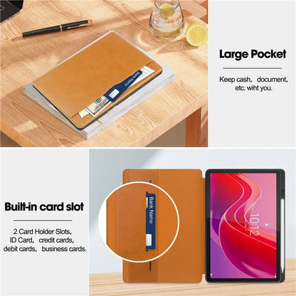 For Lenovo Tab M11 / Xiaoxin Pad 11 2024 Case Shockproof Leather Auto Wake  /  Sleep Tablet Stand Cover