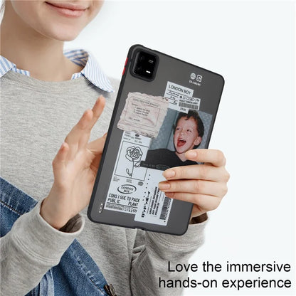 For Xiaomi Pad 6 / Pad 6 Pro Pattern Case PC+TPU Shockproof Protective Tablet Cover