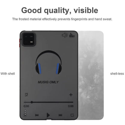 For Xiaomi Pad 6 / Pad 6 Pro Pattern Case PC+TPU Shockproof Protective Tablet Cover