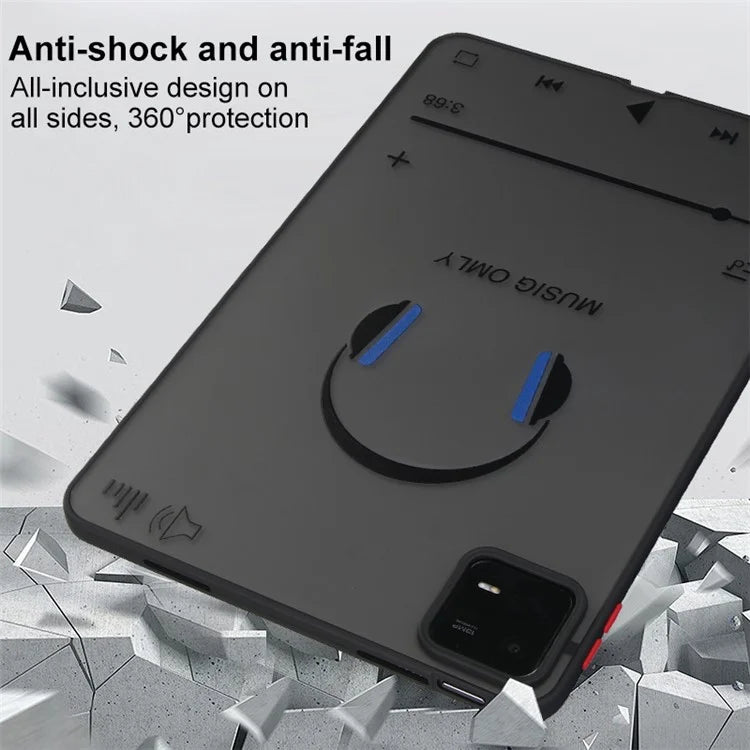 For Xiaomi Pad 6 / Pad 6 Pro Pattern Case PC+TPU Shockproof Protective Tablet Cover