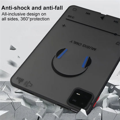 For Xiaomi Pad 6 / Pad 6 Pro Pattern Case PC+TPU Shockproof Protective Tablet Cover