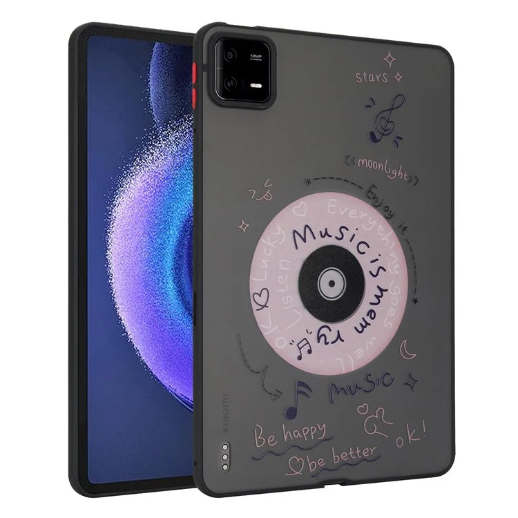 For Xiaomi Pad 6 / Pad 6 Pro Pattern Case PC+TPU Shockproof Protective Tablet Cover