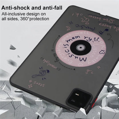 For Xiaomi Pad 6 / Pad 6 Pro Pattern Case PC+TPU Shockproof Protective Tablet Cover