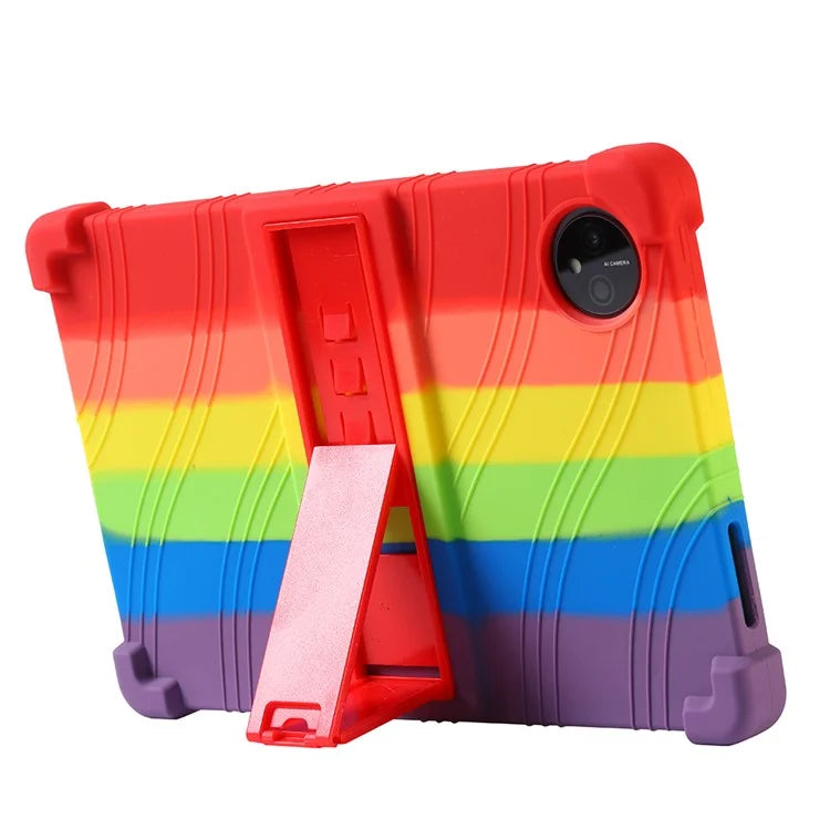 For Blackview Tab 80 10.1 (2023) Tablet Case PC Kickstand Soft Silicone Protective Cover