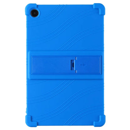 For Samsung Galaxy Tab A9+ Case PC Kickstand Anti-scratch Soft Silicone Tablet Cover