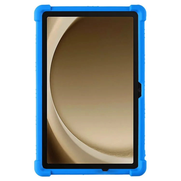 For Samsung Galaxy Tab A9+ Case PC Kickstand Anti-scratch Soft Silicone Tablet Cover