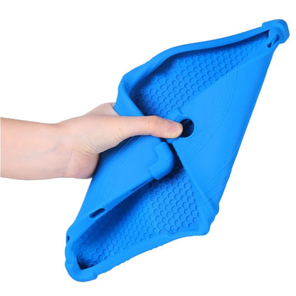 For Samsung Galaxy Tab A9+ Case PC Kickstand Anti-scratch Soft Silicone Tablet Cover