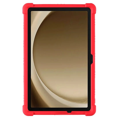 For Samsung Galaxy Tab A9+ Case PC Kickstand Anti-scratch Soft Silicone Tablet Cover