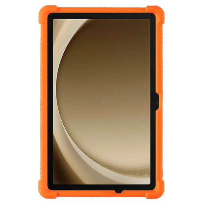 For Samsung Galaxy Tab A9+ Case PC Kickstand Anti-scratch Soft Silicone Tablet Cover
