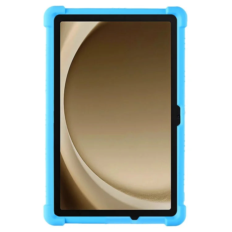 For Samsung Galaxy Tab A9+ Case PC Kickstand Anti-scratch Soft Silicone Tablet Cover