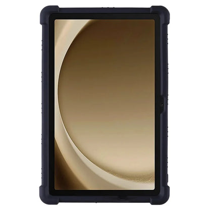 For Samsung Galaxy Tab A9+ Case PC Kickstand Anti-scratch Soft Silicone Tablet Cover