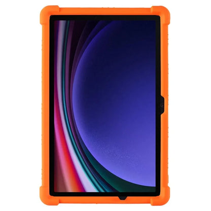 For Samsung Galaxy Tab S9 / S9 FE Tablet Cover Adjustable Kickstand Anti-drop Silicone Case