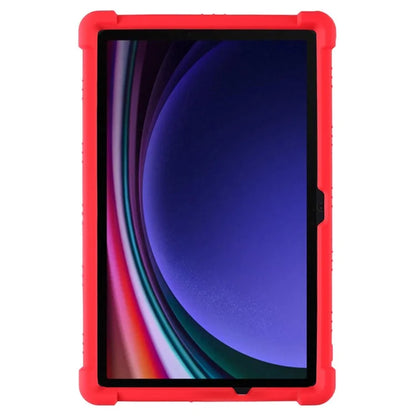 For Samsung Galaxy Tab S9 / S9 FE Tablet Cover Adjustable Kickstand Anti-drop Silicone Case