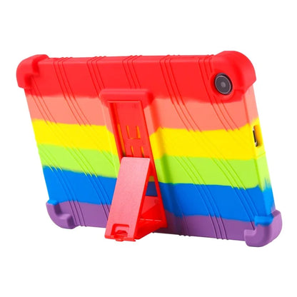 For Alldocube iPlay 50 Mini Soft Silicone Case Adjustable Kickstand Tablet Cover