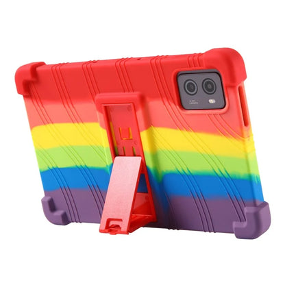 For Lenovo Legion Y700 (2023) Silicone Case Four Corners Protective Kickstand Cover