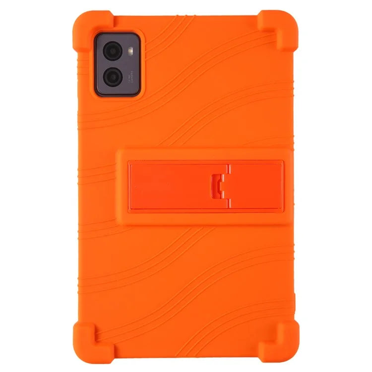 For Lenovo Legion Y700 (2023) Silicone Case Four Corners Protective Kickstand Cover