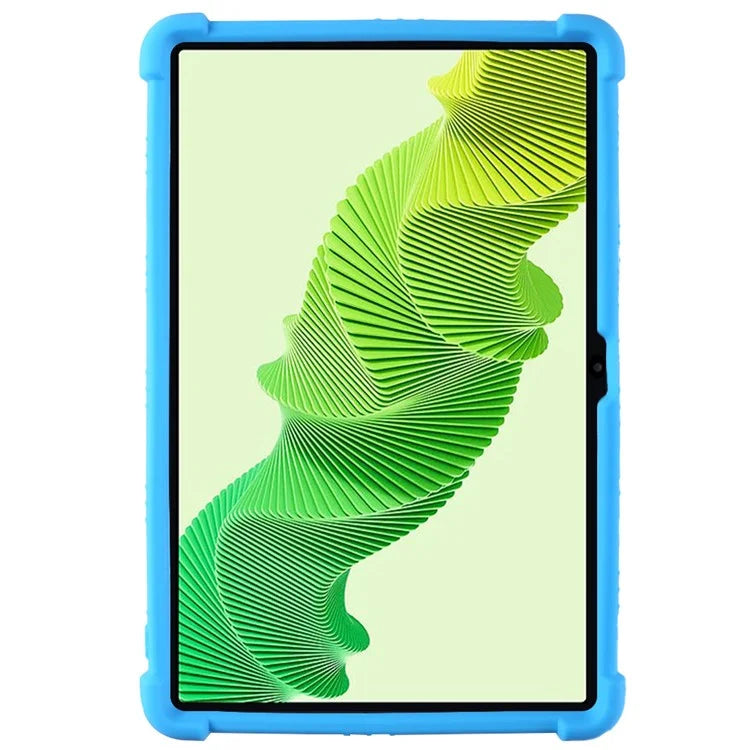 For Realme Pad 2 Case Thicken 4 Corners Drop-proof Silicone Tablet Cover with Folding Kickstand
