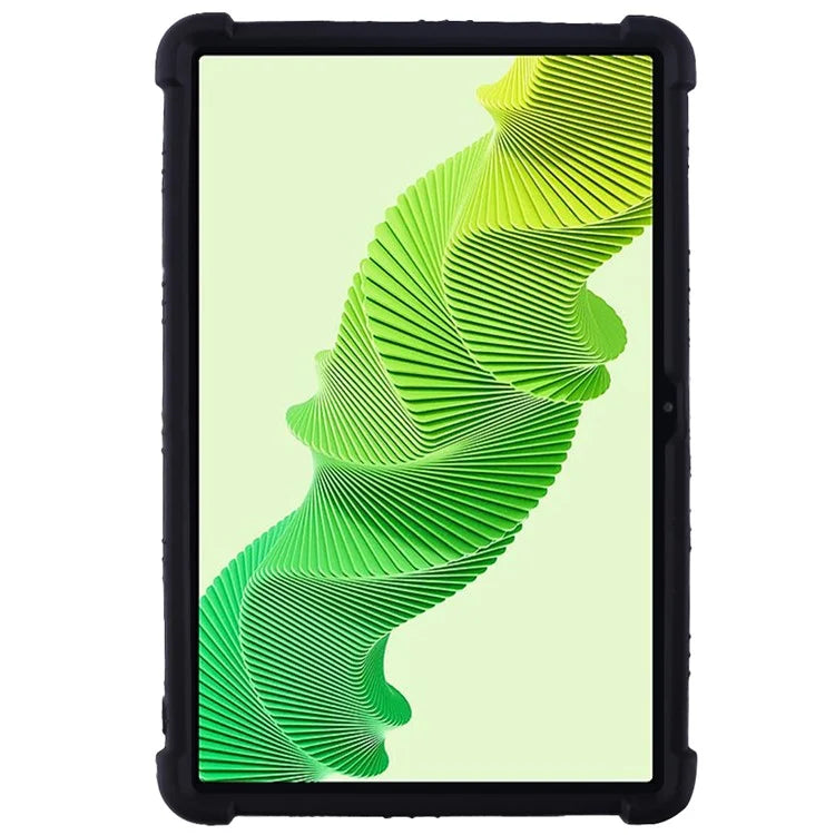 For Realme Pad 2 Case Thicken 4 Corners Drop-proof Silicone Tablet Cover with Folding Kickstand