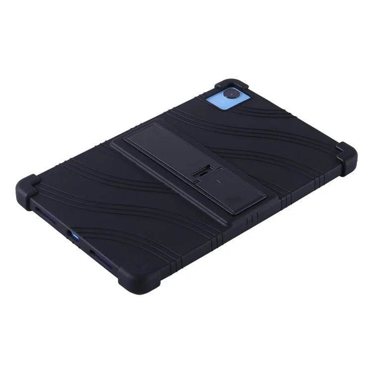 For Realme Pad X Tablet Case Shockproof Silicone Cover with Adjustable Kickstand