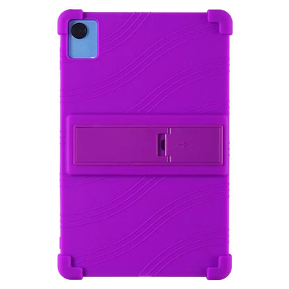 For Realme Pad X Tablet Case Shockproof Silicone Cover with Adjustable Kickstand