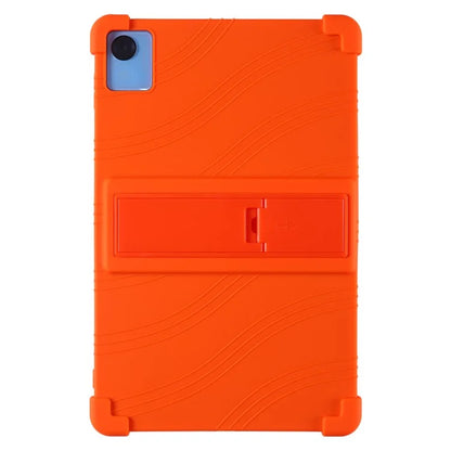 For Realme Pad X Tablet Case Shockproof Silicone Cover with Adjustable Kickstand