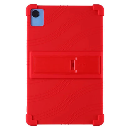 For Realme Pad X Tablet Case Shockproof Silicone Cover with Adjustable Kickstand