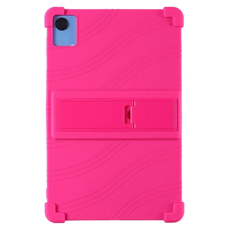 For Realme Pad X Tablet Case Shockproof Silicone Cover with Adjustable Kickstand