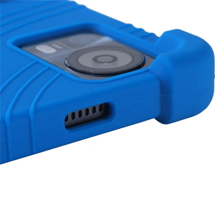 For Doogee T20 / T20S Kickstand Case Shock-Absorbing Silicone Tablet Cover